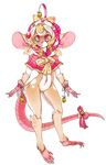  bell bow cure dragonpunk female magical_girl mammal nezumi_suzu pink_eyes rat rodent whiskers 
