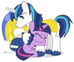  2015 alpha_channel brother_and_sister crying dm29 duo equine female feral friendship_is_magic horn male mammal my_little_pony sad shining_armor_(mlp) sibling tears twilight_sparkle_(mlp) unicorn 