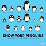  ambiguous_gender avian bird blue_background cetacean cute english_text eyes_closed mammal marine narwhal penguin penguin_awareness_day plain_background tagging_guidelines_illustrated text 