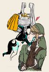  caericanvas duo female human humanoid imp link male mammal midna not_furry the_legend_of_zelda twilight_princess video_games 