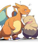  2015 ambiguous_gender blush censored charizard cum dragon drooling drowzee duo erection hypnosis male mammal mind_control nintendo open_mouth penis plain_background pok&eacute;mon saliva scalie sharp_teeth sweat teeth tongue video_games white_monkey wings 
