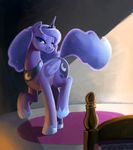  2015 adam_wan ajin bed blue_eyes equine female feral friendship_is_magic horn mammal my_little_pony princess_luna_(mlp) seductive smile solo winged_unicorn wings 