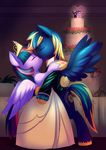 2015 bakki cake duo equine fan_character female feral food friendship_is_magic horn horse kissing male mammal my_little_pony pegasus twilight_sparkle_(mlp) wedding winged_unicorn wings 
