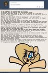  2014 backy blush cute earth_pony english_text equine fan_character female feral horse looking_at_viewer mammal my_little_pony pony slavedemorto smile solo text 