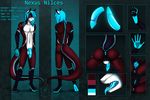  2014 anus back cyan_eyes cyan_hair cyan_penis cyan_vagina dragneel eliana-asato front glowing herm intersex lizen maleherm model_sheet nexus nilces paws penis piercing pussy solo standing tongue virgin 