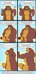  balls bear brubearbrown english_text how_to male mammal overweight penis pump solo text uncut vacuum vacuum_pumping 