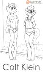  anthro anthrofied bulge camel_toe catwalk clothing duo earth_pony equine eyewear female freckles friendship_is_magic glasses hair horn horse male mammal my_little_pony patreon pony silver_spoon_(mlp) smudge_proof snails_(mlp) underwear unicorn 