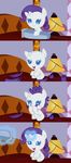  2015 beavernator comic cute equine female feral friendship_is_magic horn mammal my_little_pony rarity_(mlp) solo unicorn young 