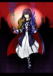  cape dress gradient_hair hijiri_byakuren long_hair multicolored_hair reon_(saikyou) solo sorcerer's_sutra_scroll touhou yellow_eyes 