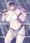  capcom final_fight idol long_hair papepox2 pink_hair poison poison_(final_fight) sexy 