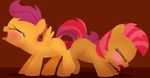  anus ass_to_ass babs_seed_(mlp) blush cub dildo dock dtcx97 duo earth_pony equine eyes_closed female friendship_is_magic horse lesbian mammal my_little_pony open_mouth pegasus penetration pony puffy_anus pussy pussy_juice scootaloo_(mlp) sex_toy tears tongue tongue_out vaginal vaginal_penetration wings young 