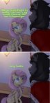 2015 duo english_text equine evehly female feral fluttershy_(mlp) friendship_is_magic horn horse king_sombra_(mlp) male mammal my_little_pony pegasus text unicorn wings 
