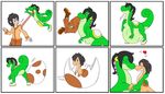  age_difference anthro big_belly birth butt clothing cub dinosaur dragga egg female human larger_female male mammal mario_bros mother nintendo nude open_mouth oviposition parent pregnant raised_tail rebirth size_difference smaller_male tongue video_games vore yoshi young 