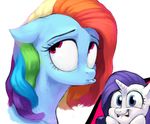  2015 biting_lip duo equine erudier female feral friendship_is_magic horn horse mammal my_little_pony pegasus pouting rainbow_dash_(mlp) rarity_(mlp) unicorn wings 