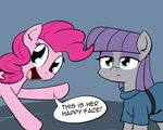  2014 blue_eyes dress duo english_text equine female friendship_is_magic frock hair happy horse mammal maud_pie_(mlp) my_little_pony pink_hair pinkie_pie_(mlp) pony purple_hair sibling sisters text whatsapokemon 