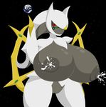  anthro anthrofied arceus big_breasts breast_expansion breasts earth elfdrago female giant huge_breasts hyper lactating legendary_pok&eacute;mon milk nintendo nipples planet pok&eacute;mon pok&eacute;morph solo space video_games voluptuous wide_hips 