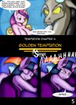  2014 anthro anthrofied breasts comic dialogue digital_media_(artwork) discord_(mlp) draconequus english_text equine eyes_closed fangs female friendship_is_magic group hair half-closed_eyes horn lesbian male mammal multicolored_hair my_little_pony nude princess_cadance_(mlp) rainbow_dash_(mlp) sleeping straight suirano text twilight_sparkle_(mlp) 