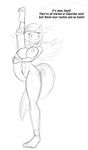  2014 abs anthro anthrofied breasts digital_drawing_(artwork) english_text equine exercise female fingerless_gloves friendship_is_magic gloves jrvanesbroek mammal my_little_pony nipples nude pegasus pussy rainbow_dash_(mlp) sketch solo stretching sweat sweatband text thaught wings 