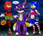  anthro blush breasts crossdressing dickgirl doomington english_text girly group intersex knuckles_the_echidna male miles_prower multi_cock penis pimp pimp_hat sega small_breasts sonic_(series) sonic_the_hedgehog sonicharinezumi text vpl wide_hips 