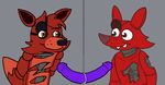  animated animatronic anthro canine crisis-omega dildo double_dildo duo eye_patch eyewear five_nights_at_freddy&#039;s fox foxy_(fnaf) machine male mammal mechanical robot rope sex_toy tailwag 