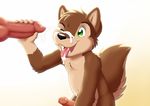  anthro canine cum cum_on_face cum_on_tongue cumshot dog duo erection gay knot male mammal nathan orgasm penis solo_focus tongue wagnermutt young 