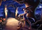  castle clothing cosplay female forest gate glitcher graveyard halloween holidays lagomorph lola_bunny looney_tunes magic_user mammal outside pumpkins rabbit space_jam tree warner_brothers witch 