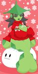  anthro big_breasts breasts cacturne christmas clothed clothing elfdrago female flora_fauna holidays huge_breasts humanoid nintendo nora plant pok&eacute;mon pok&eacute;morph solo sweater video_games voluptuous wide_hips 