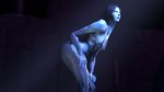  3d big_breasts blue_body blue_hair blue_skin breasts butt cgi cortana female hair halo_(series) hologram humanoid lollermaz mammal not_furry science_fiction solo source_filmmaker video_games 