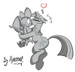  ! &lt;3 2014 blush bylisboa dragon equine female feral friendship_is_magic horn horse kissing male mammal my_little_pony scalie spike_(mlp) twilight_sparkle_(mlp) unicorn 