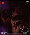  anthro blood canine five_nights_at_freddy&#039;s fox foxy_(fnaf) male mammal psychokeil37 