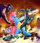  baron_of_hell clonehunter crossover cyberdemon demon doom edit female feral friendship_is_magic grimace group gun imp lost_soul mrs_cake_(mlp) my_little_pony ranged_weapon shotgun weapon 