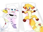  anthro bandai bdsm bondage bound canine circumcision clitoris clyndemoon digimon disembodied_hand duo_focus female fox gatomon group male mammal mutilation penis plastibell punishment pussy torture 