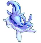  ambiguous_gender blue_eyes cute gastropod goodra nintendo nudibranch pok&eacute;mon slug solo syntheticimagination video_games 