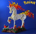  gen_1_pokemon hero_factory lego no_humans poke_ball poke_ball_(generic) pokemon pokemon_(creature) pokemon_(game) rapidash the_lego_group 