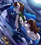  2015 anus balls butt equine fan_character female feral freedomthai friendship_is_magic horn male mammal my_little_pony pegasus penetration princess_luna_(mlp) sex winged_unicorn wings 