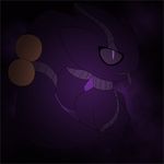  2015 animated anthro banette black_sclera breasts clothed clothing female genevieve hood latiar mega_banette mega_evolution nintendo pok&eacute;mon pok&eacute;morph purple_skin solo video_games 