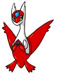  &lt;3 alpha_channel animated female feral latias legendary_pok&eacute;mon looking_around nintendo pok&eacute;mon rawchomp silenrea_anon smile solo video_games yellow_eyes 