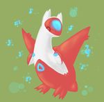  cute dragon eyes_closed female latias legendary_pok&eacute;mon nintendo pok&eacute;mon rawchomp silenrea_anon solo video_games 