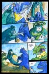  comic english_text female male nidoqueen nintendo pok&eacute;mon qlock snorlax text victreebel video_games 