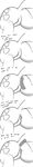  anal anus applejack_(mlp) black_and_white disembodied_penis earth_pony equine female friendship_is_magic horse male mammal monochrome my_little_pony myfriendsmustntknow penis pony pussy sketch straight 