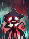  ambiguous_gender banette blood creepy doll eyeless ghost looking_at_viewer nightmare_fuel nintendo pok&eacute;mon solo spirit video_games yassui 