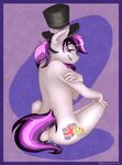  anthro butt cutie_mark dunnowhattowritte equine fan_character female fur hair horse mammal my_little_pony pony 