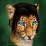  blue_eyes feline headshot_portrait leopard male mammal portrait solo ykoriana 