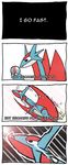  2014 ambiguous_gender claws comic dragon dragonith english_text fangs feral humor lens_flare mega_evolution mega_salamence nintendo plain_background pok&eacute;mon salamence solo tears text video_games wings 