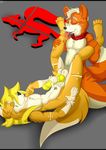  anal anthro ball canine duo erection fox fox_mccloud gay male mammal nintendo penis star_fox video_games xeno1805 