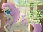  2014 angel_(mlp) duo english_text equine evehly female feral fluttershy_(mlp) friendship_is_magic horse lagomorph male mammal my_little_pony pegasus rabbit text wings 