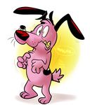 arachnid arthropod canine cartoon courage courage_the_cowardly_dog dog duo male mammal scared spider thedoggygal 