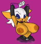  2014 anthro areola bat big_breasts bigdad breasts erect_nipples female huge_breasts mammal nipples rouge_the_bat sega smile solo sonic_(series) 