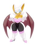  alpha_channel anthro big_breasts bigdad blue_eyes breasts elbow_gloves female gloves high_heeled_boots high_heels lipstick mammal plain_background rouge_the_bat sega solo sonic_(series) transparent_background wide_hips wings 