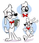  anthro bow_tie canine cute dog eyewear glasses male mammal mr._peabody mr._peabody_and_sherman solo thedoggygal 